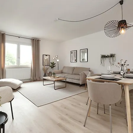 Design Am Rhein I Traumlage Rheinufer I 3br I Kueche I Oeffentl Parkplaetze I Helloyou X Bright 빈겐암라인