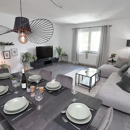Appartement Design Am Rhein - Traumlage Rheinufer I Kueche I Oeffentl Parkplaetze