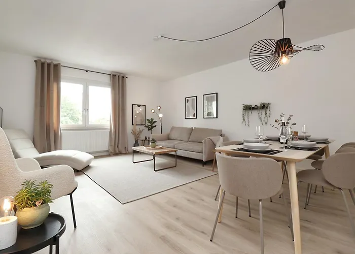 Design Am Rhein I Traumlage Rheinufer I 3br I Kueche I Oeffentl Parkplaetze I Helloyou X Bright Collection ビンゲン・アム・ライン