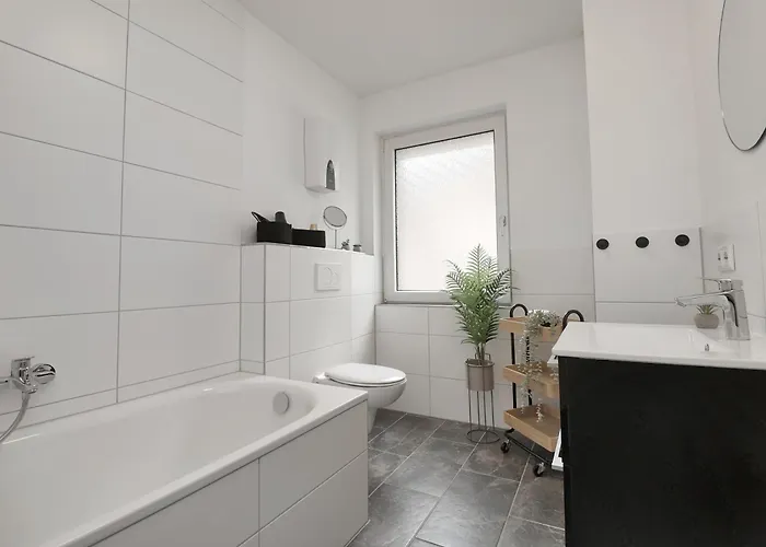 Design Am Rhein I Traumlage Rheinufer I 3br I Kueche I Oeffentl Parkplaetze I Helloyou X Bright Collection * ビンゲン・アム・ライン