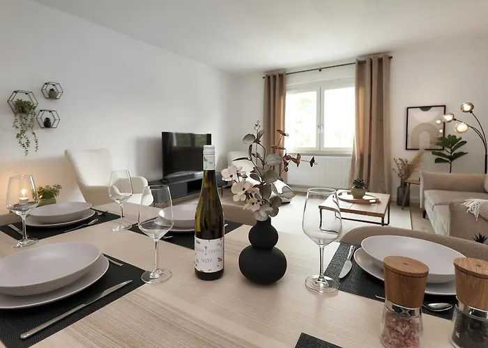 Design Am Rhein I Traumlage Rheinufer I 3br I Küche I öffentl Parkplätze I Helloyou X Bright *